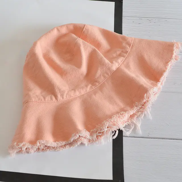 Denim fisherman hat Pink - Shop at LoveMi