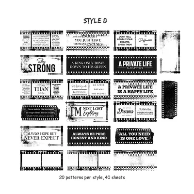 Mr.paper 8 stili Retro Time Travel Series Deco diario materiale adesivo Scrapbooking Planner cancelleria scuola decorativa - Shop at LoveMi
