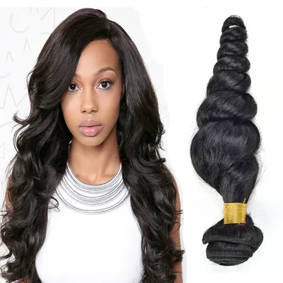 Loose wave real hair wig hair curtain vrigin hair selling price in Europe and America 8Inch - Shop at LoveMi