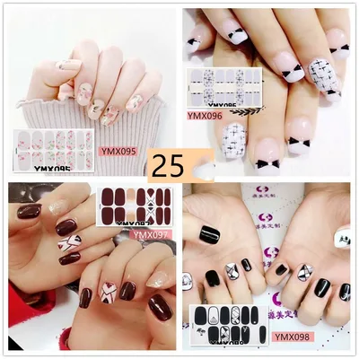Nail stickers Number 25 - Shop at LoveMi