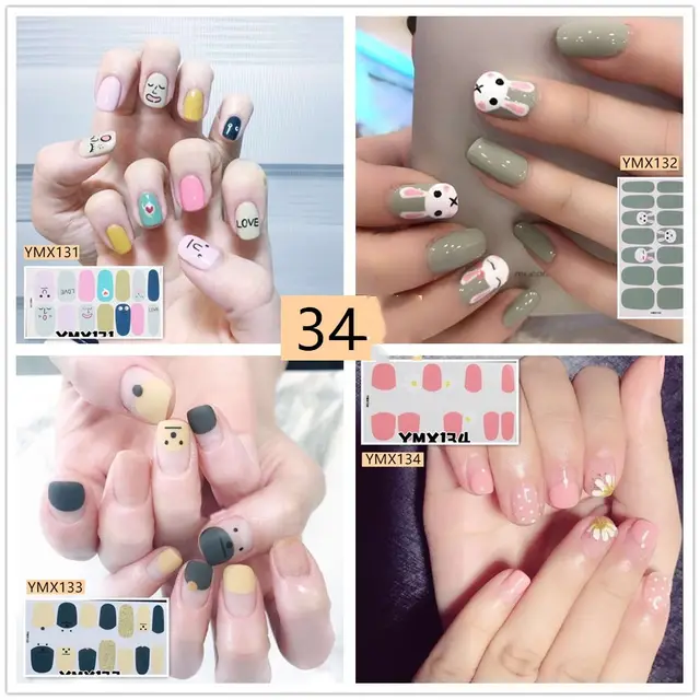 Nail stickers Number 34 - Shop at LoveMi