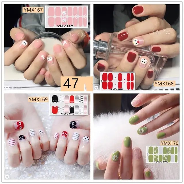 Nail stickers Number 47 - Shop at LoveMi