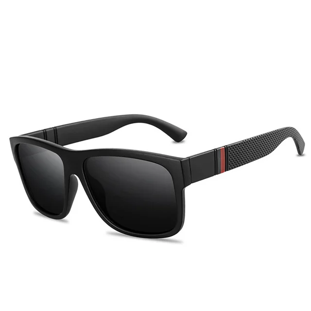 Men's driving driving polarized sunglasses Black Grey - Shop at LoveMi