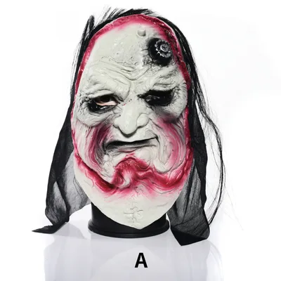 Horror vampire stiff face headgear 1 Style - Shop at LoveMi