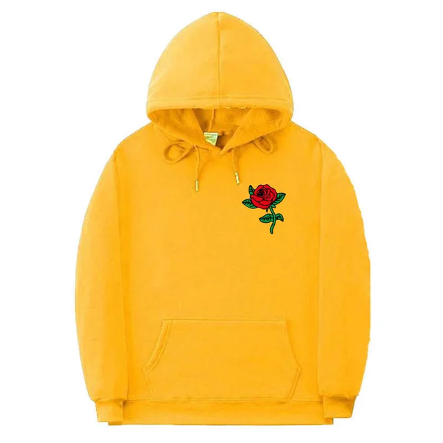 Fashion hooded pullover Yellow - Shop at LoveMi