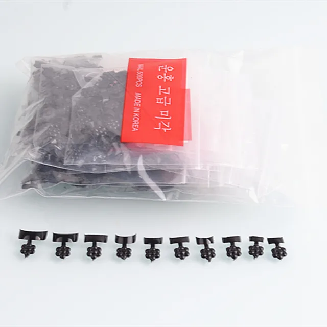 French Porcelain White manicure with crescent Black - Shop at LoveMi