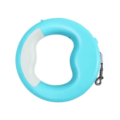 Pet automatic rope LED telescopic traction rope Turquoise - Shop at LoveMi