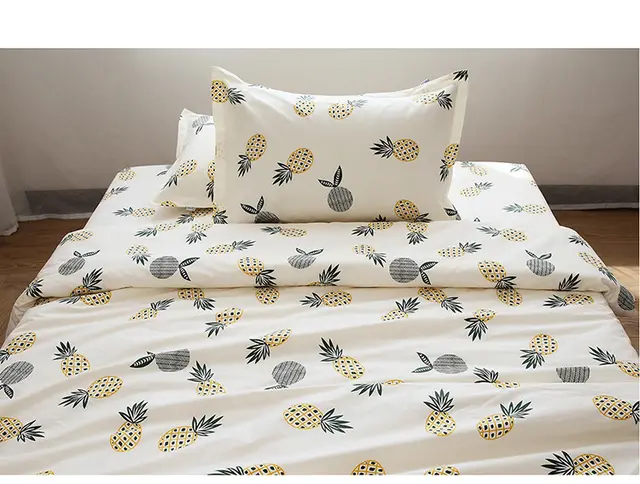 Cotton twill bed sheet, quilt cover and pillow case Sheet - Shop at LoveMi