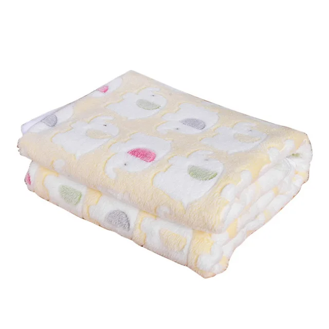 Pet blanket plus velvet thickening Yellow - Shop at LoveMi