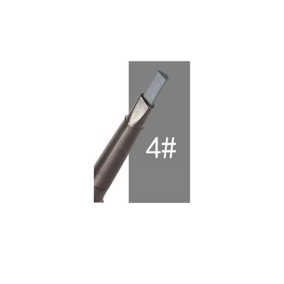 Automatic rotating eyebrow pencil with double head Grey - Shop at LoveMi