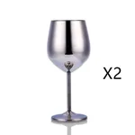 2Pc Stainless Steel