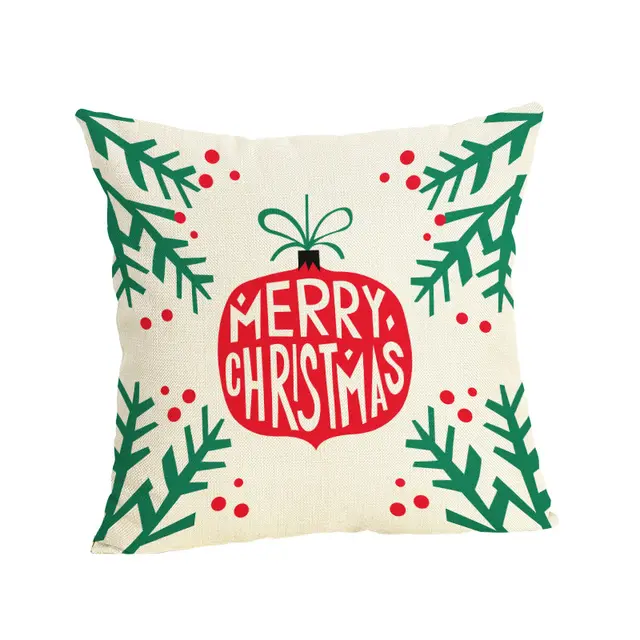 Christmas pillowcase linen 13Color - Shop at LoveMi