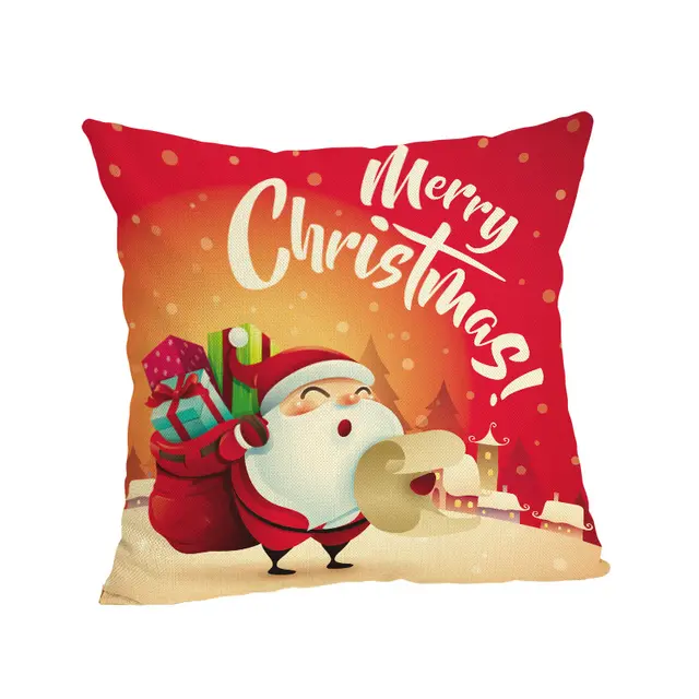 Christmas pillowcase linen - 5Color