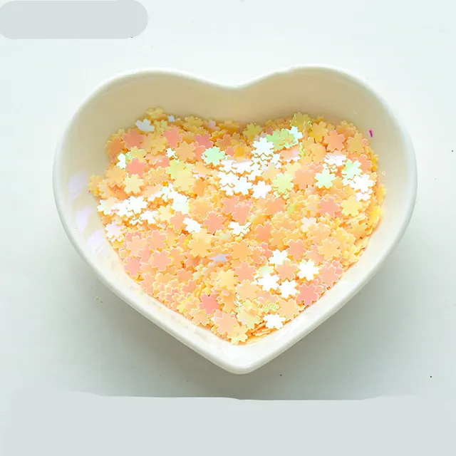 Cherry blossom sequin handmade Light Orange - Shop at LoveMi