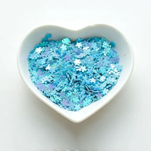 Cherry blossom sequin handmade Symphony Lake Blue - Shop at LoveMi