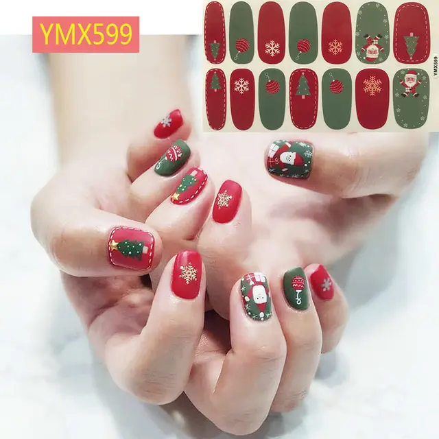 Christmas nail stickers 599Style - Shop at LoveMi