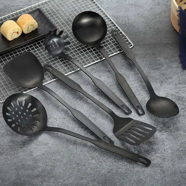 Creative Stainless Steel Tableware Cooking Tool Set Set Black - Shop at LoveMi