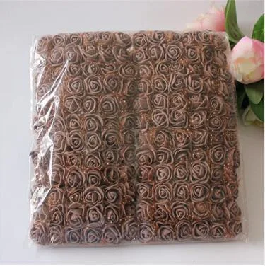 Simulation Foam Flower Deep Coffee - Shop at LoveMi