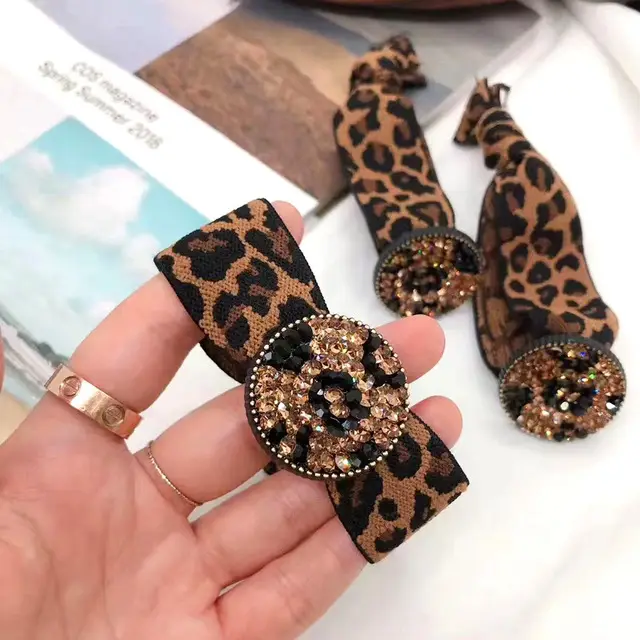 Leopard hair rope B - Shop at LoveMi
