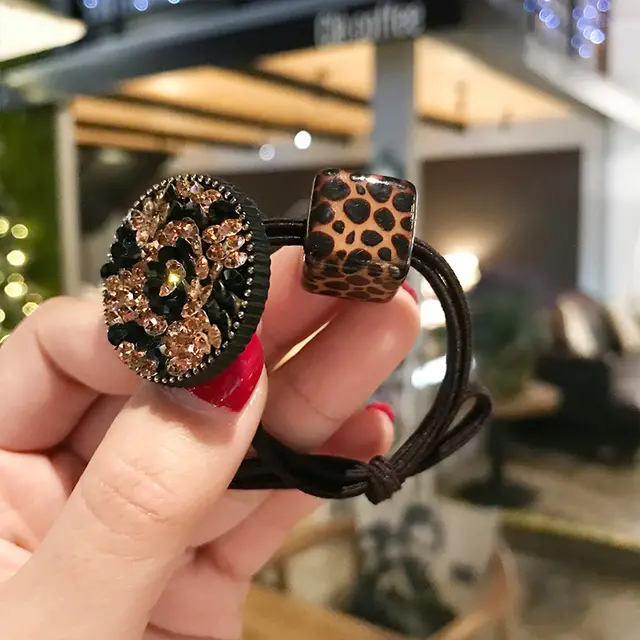 Leopard hair rope C - Shop at LoveMi