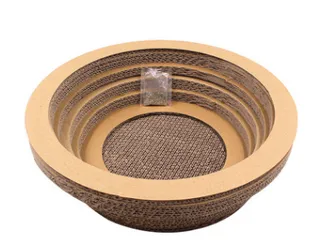 Pet Cat Kitten Scratch Scratcher Pad Seize Catch Board Mat Catnip Bed S shape - Middle Bow Shape