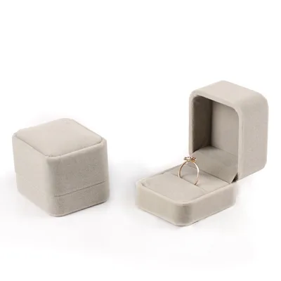 Flannel jewellery box Grey - Shop at LoveMi