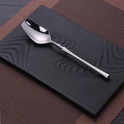 Four piece Stainless Steel Cutlery Spoon Main Spoon Sliver - Shop at LoveMi