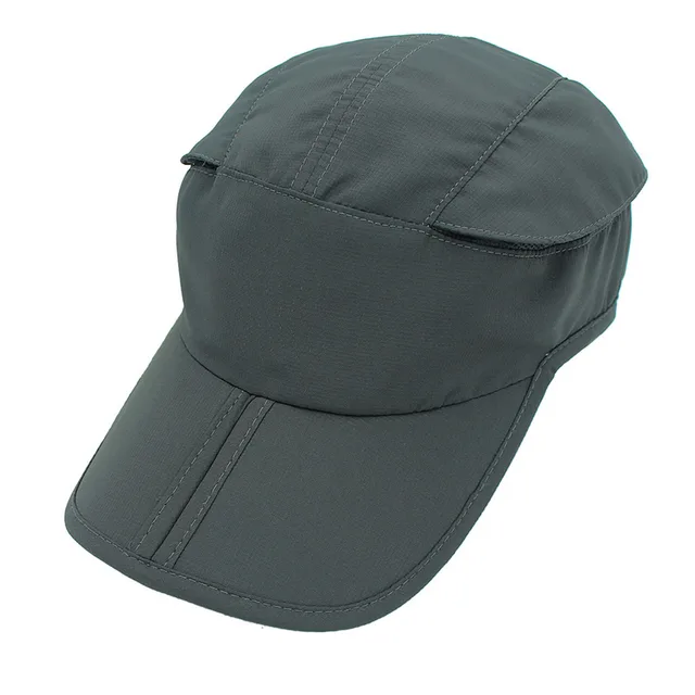 Quick drying sports cap Dark Grey - Shop at LoveMi