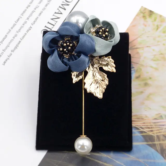 Pearl flower brooch 4 Style - Shop at LoveMi
