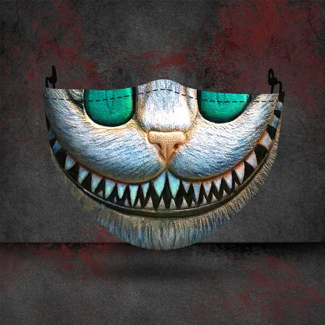 Halloween printed mask 34 Style - Shop at LoveMi