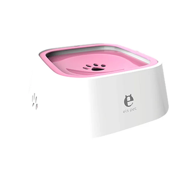 Pet Drinker Dog Cat Feeding Bowl Pink - Shop at LoveMi