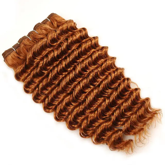 Human hair 100g deep wave Brown - Shop at LoveMi