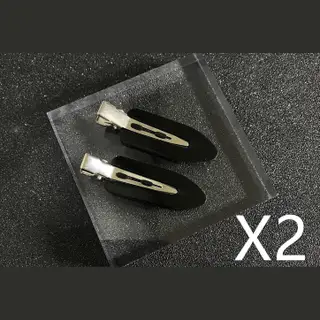 Duckbill clip hairpin - Blackx2