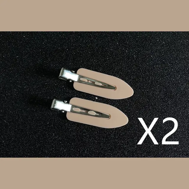 Duckbill clip hairpin Flesh Pinkx2 - Shop at LoveMi