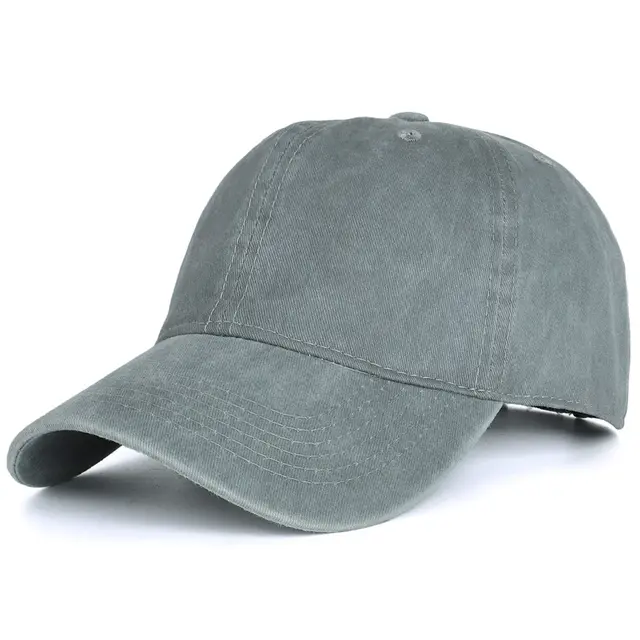 Washed baseball caps for men and women Grey - Shop at LoveMi