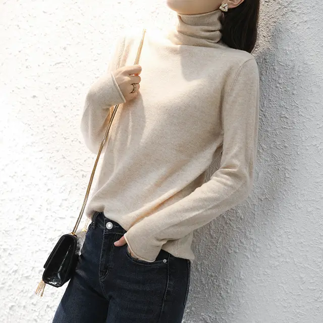 A pile of free collar cardigans Beige - Shop at LoveMi