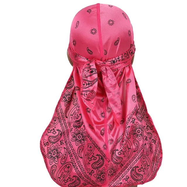 Amoeba simulation silk long tail pirate hat Rose Red - Shop at LoveMi