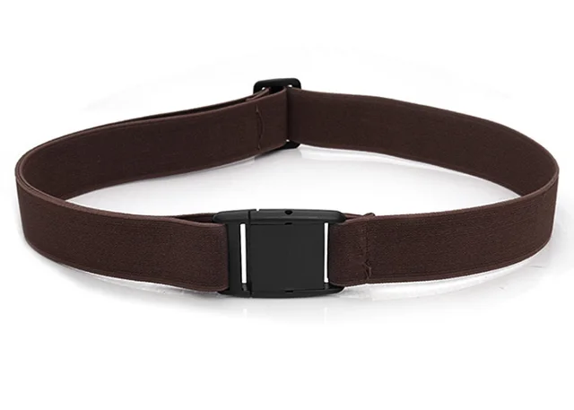 Buckle free stretch elastic invisible belt Coffee - Shop at LoveMi