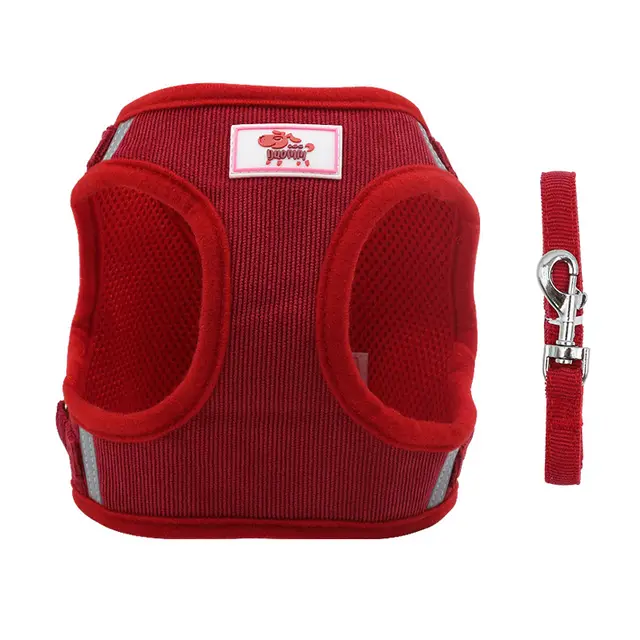 Vest reflective dog leash Red - Shop at LoveMi