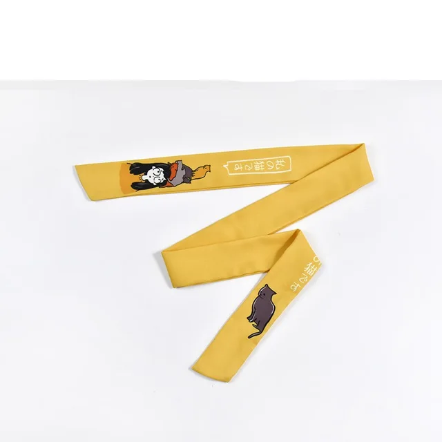 Cat wide hair band tie hair tiara Yellow - Shop at LoveMi