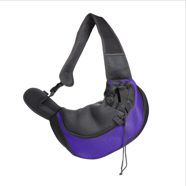 Pillow case breathable mesh pet backpack Purple - Shop at LoveMi