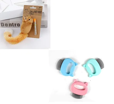 Pet Hair Removal Massaging Shell Comb B Set - Shop at LoveMi
