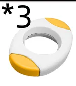 3Pcs Yellow