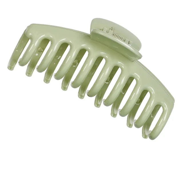 Candy colored Ponytail Clip Shower Clip Hair Accessory Light Green - Shop at LoveMi