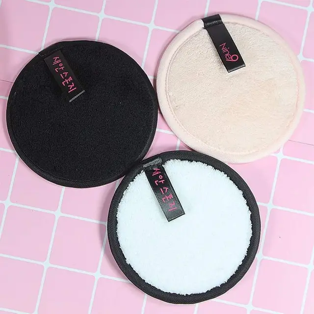 Make Up Remover Puff Cleansing Puff Water Make Up Remover Powder Wash Cotton Random - Shop at LoveMi