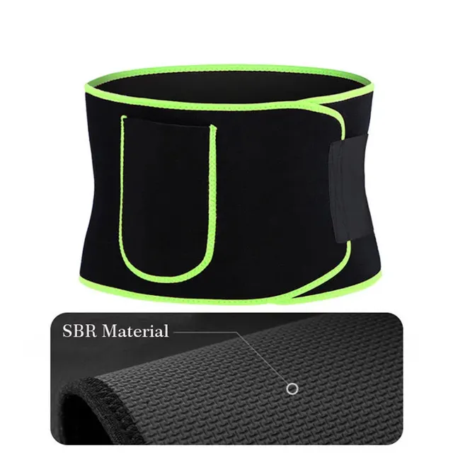 Fitness belly belt Green - Shop at LoveMi