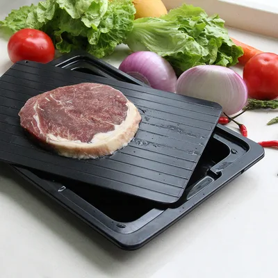 Quick Defrost Tray with Drip Tray 35.5X20.5X0.3Cm - Shop at LoveMi