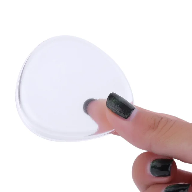 Silicone dry powder makeup puff Heart - Shop at LoveMi
