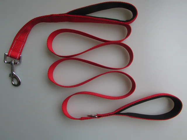 Pet Double Handle Pull Leash Red - Shop at LoveMi