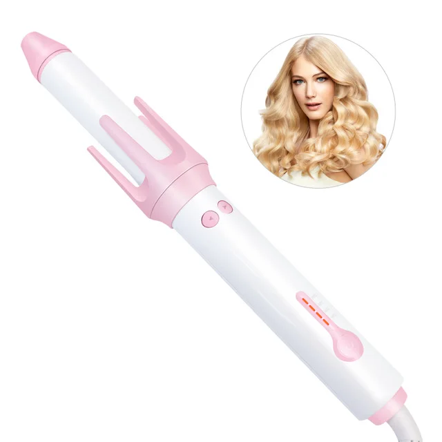 Automatic hair curler Pink White - Shop at LoveMi